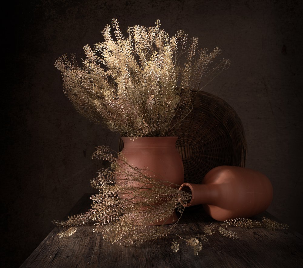 Fleurs séchées au style rustique - Margareth Perfoncio