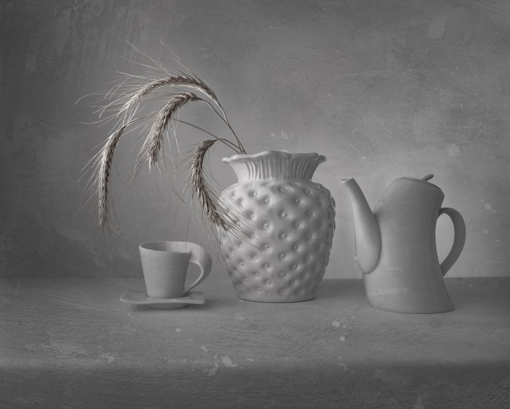 Composition de thé rustique - Margareth Perfoncio