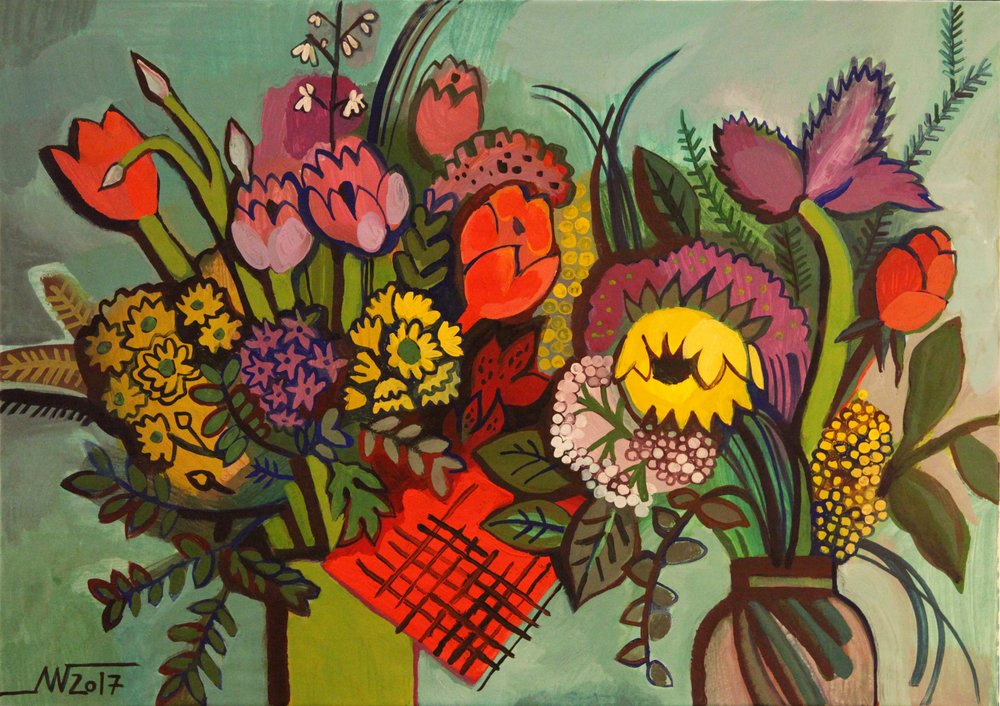 Compositions florales éclatantes - Marina Gorkaeva