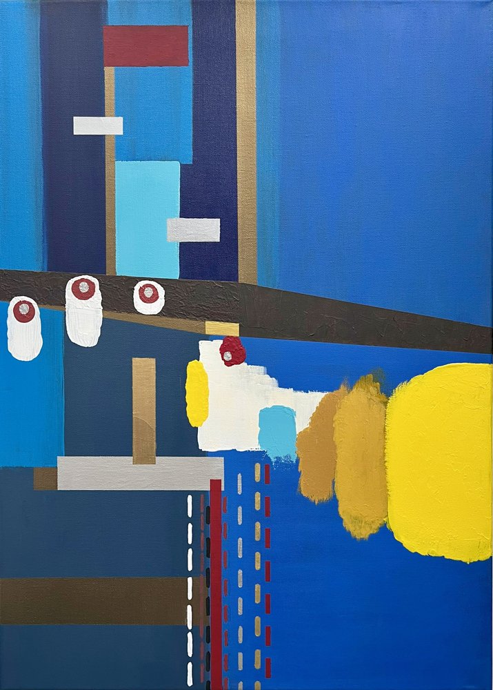 Géométrie abstraite audacieuse - Marina Kozyr