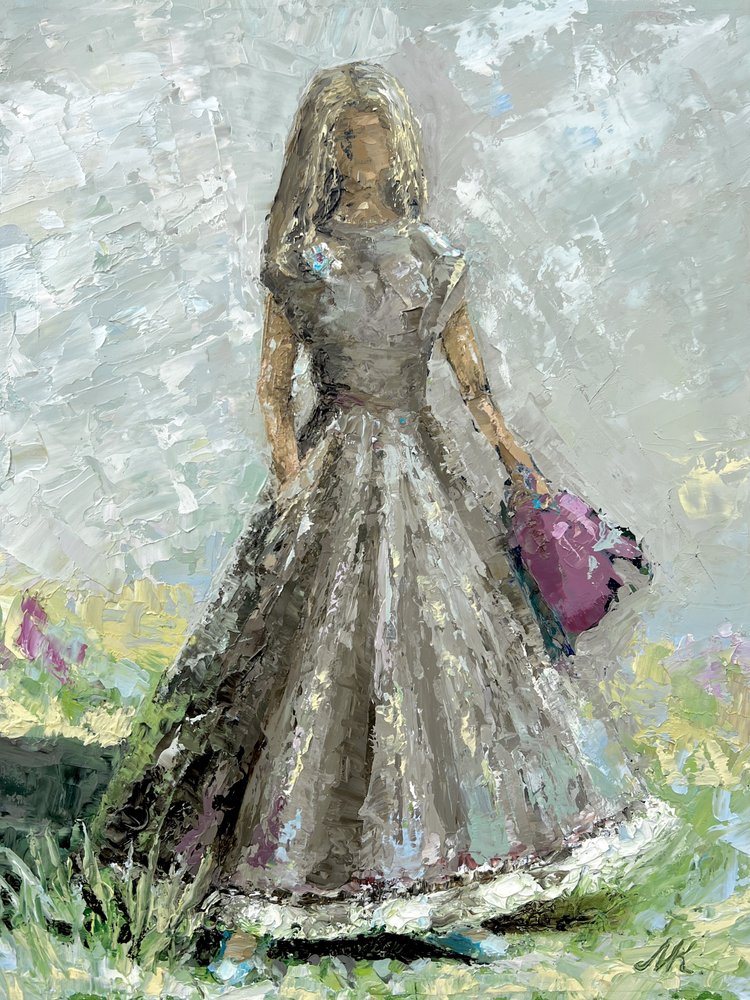 Gracieuse promenade dans les champs - Marina Kozyr