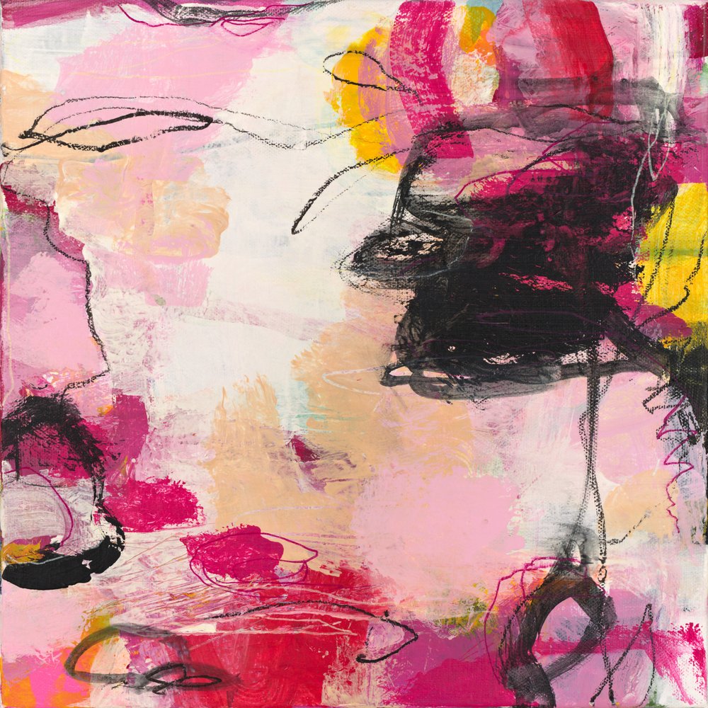 Expression rose dynamique - Marisol Evora
