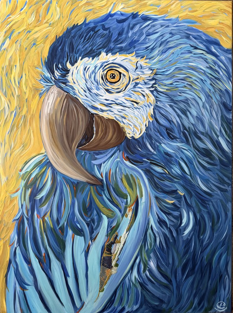 Ara bleu vif - Maryna Kovalchuk
