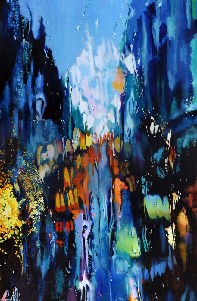 Lumières de la ville (abstraites) - Maxine Shore