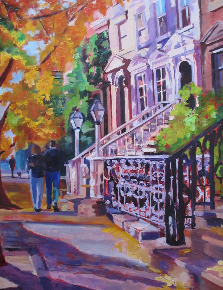 Promenade automnale en ville - Maxine Shore