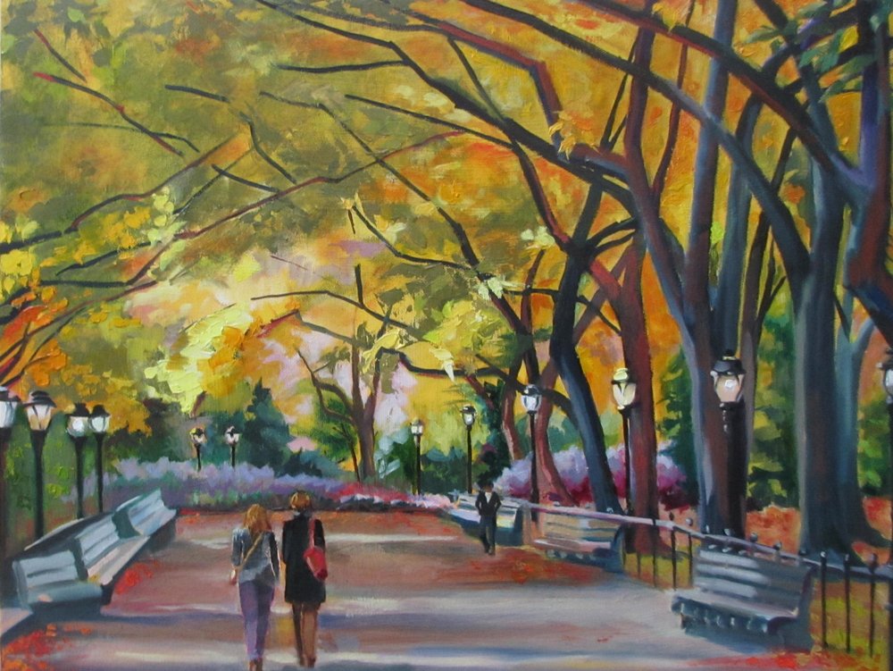 Promenade dans le parc en automne - Maxine Shore