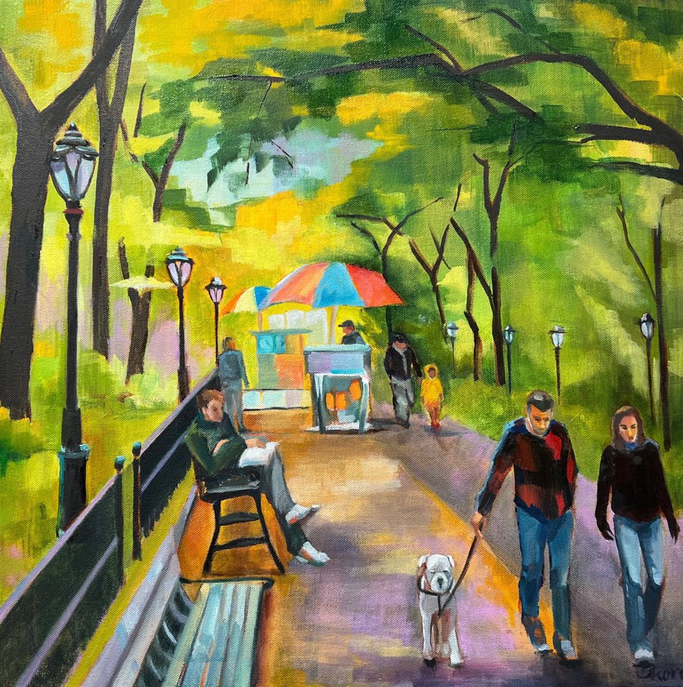 Promenade dans le parc municipal - Maxine Shore