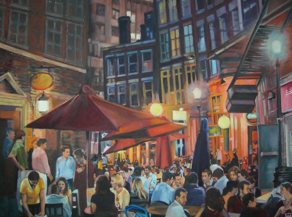 Une nuit animée en ville - Maxine Shore