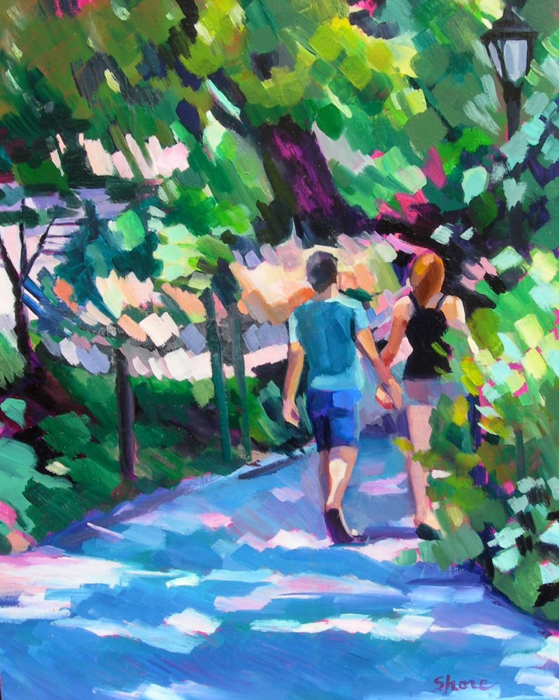 Promenade romantique dans le parc - Maxine Shore
