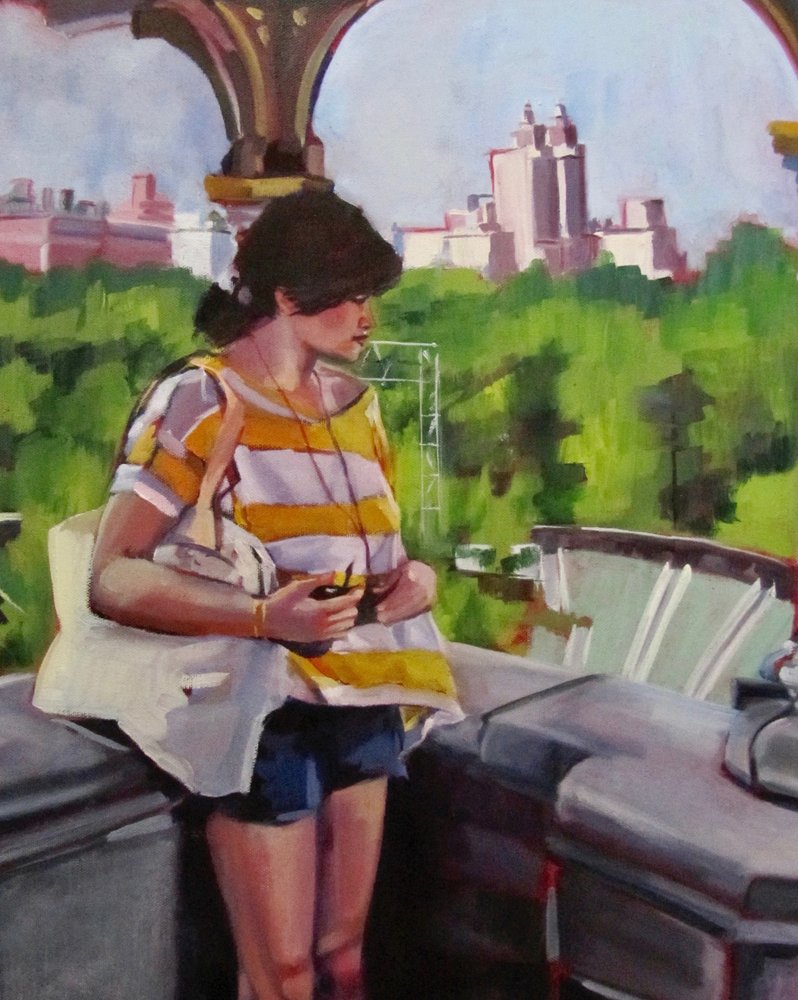 Parc urbain « La Femme réfléchie » - Maxine Shore