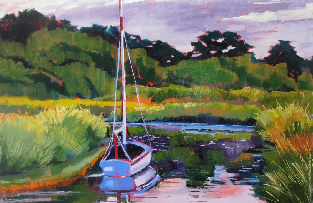 Le voilier « Tranquil Marsh » - Maxine Shore