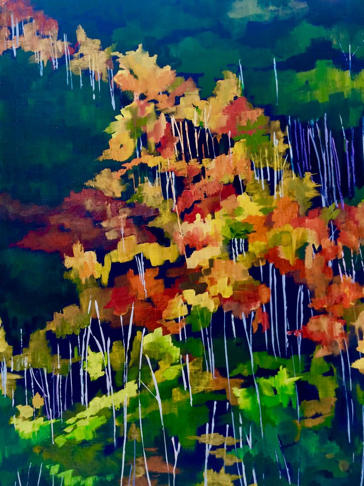 Une forêt automnale aux couleurs chatoyantes - Maxine Shore