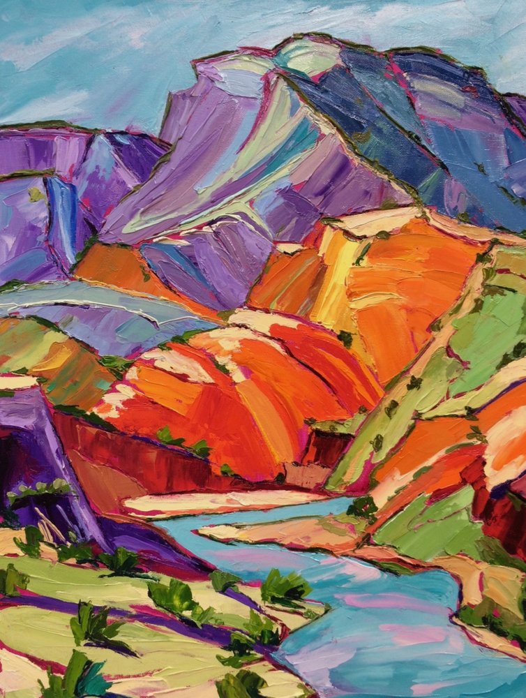 La rivière Canyon, pleine de vie - Maxine Shore