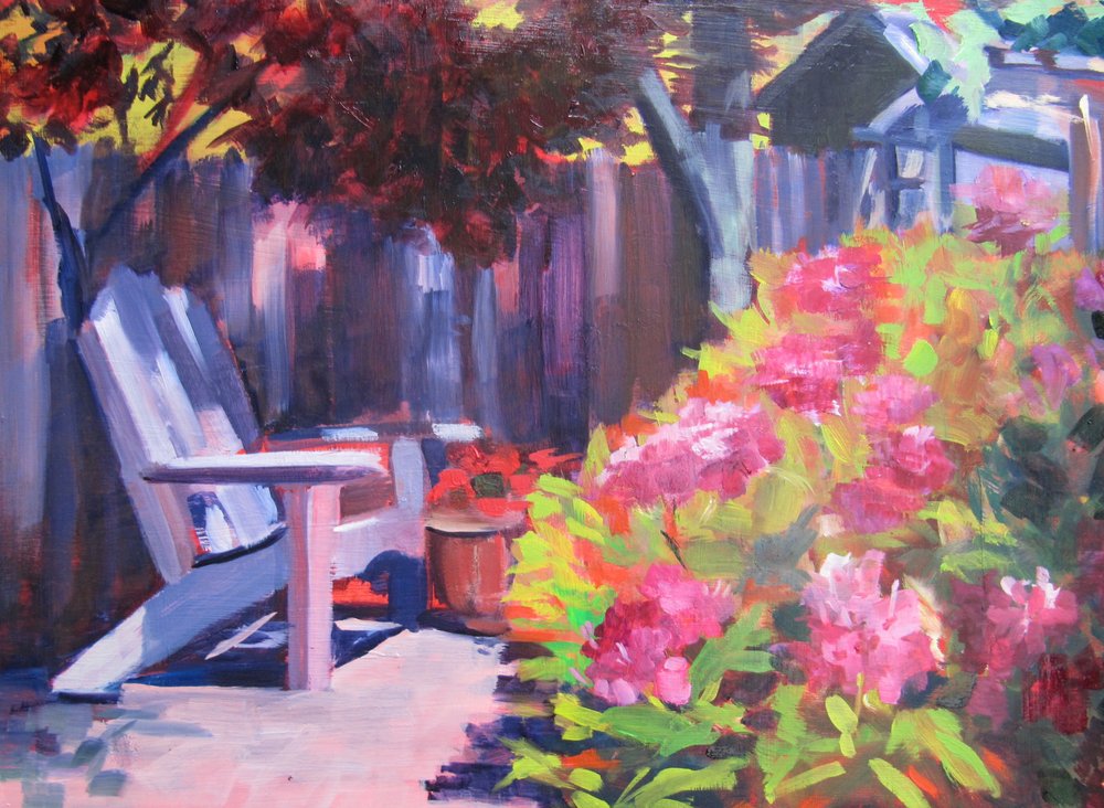Chaise de jardin aux couleurs vives - Maxine Shore