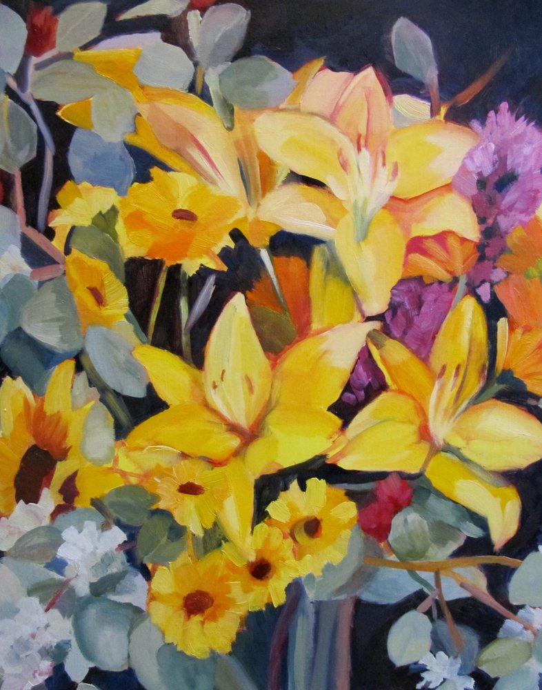 Bouquet jaune éclatant - Maxine Shore