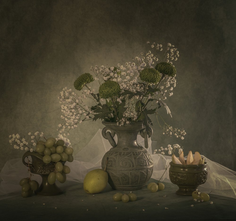 Nature morte florale à l