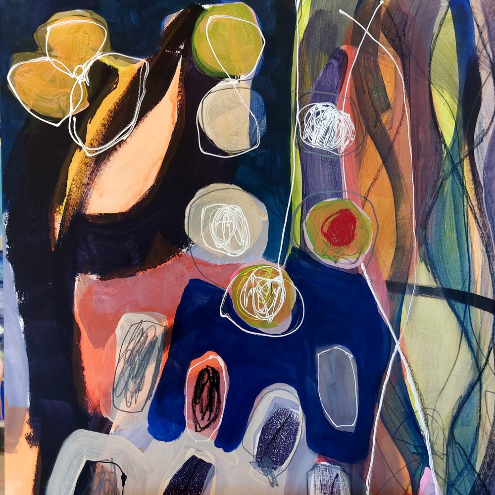 Formes abstraites dynamiques - Monika Riethmueller