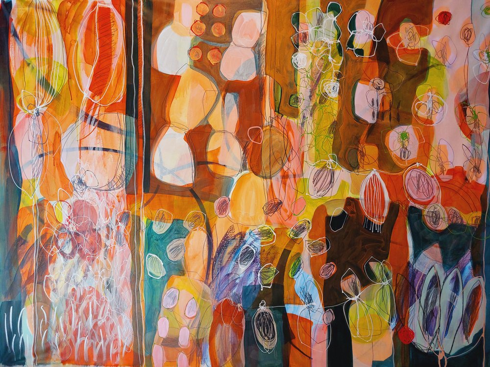 Des formes organiques chaleureuses - Monika Riethmueller