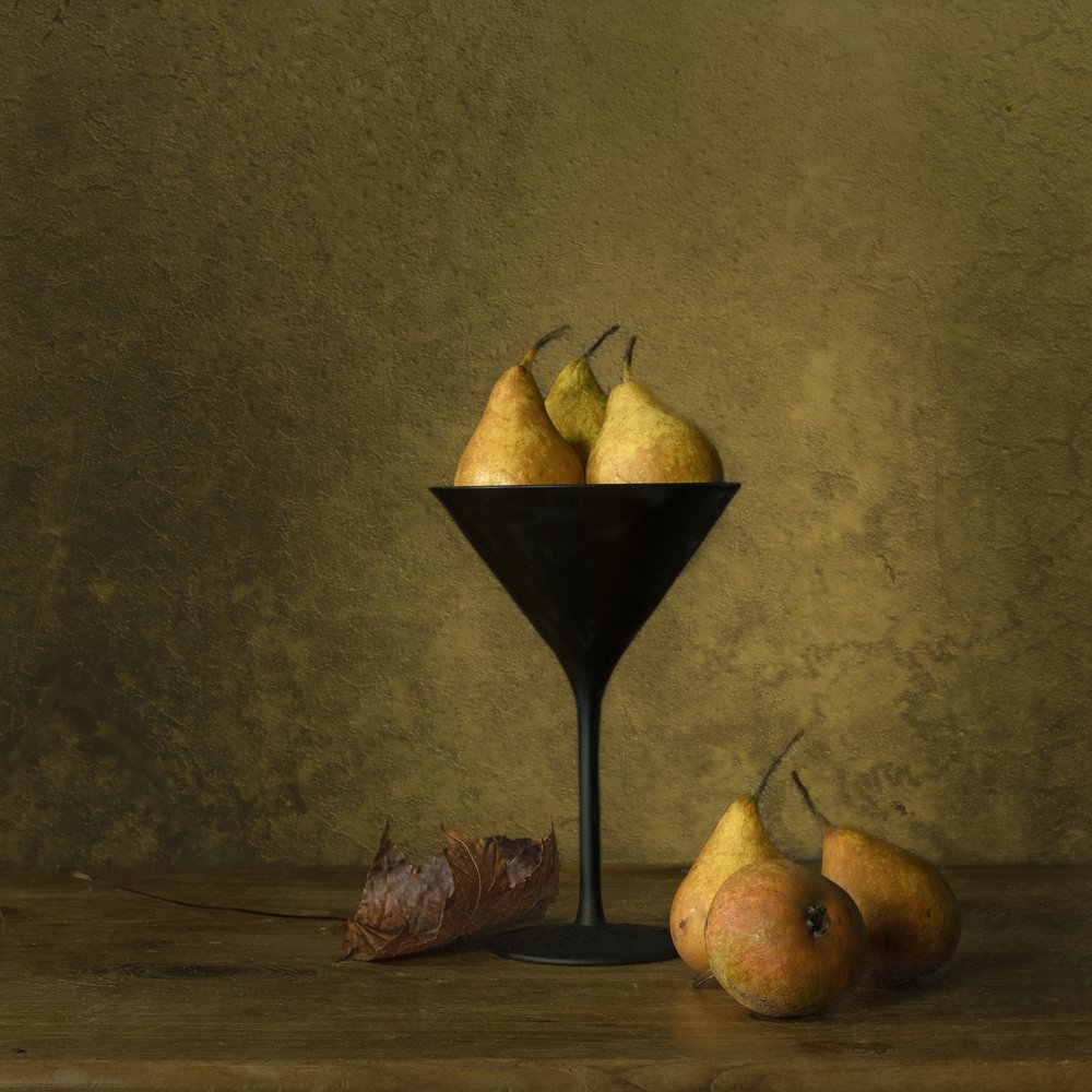 Poires dorées de Moody - Monique van Velzen