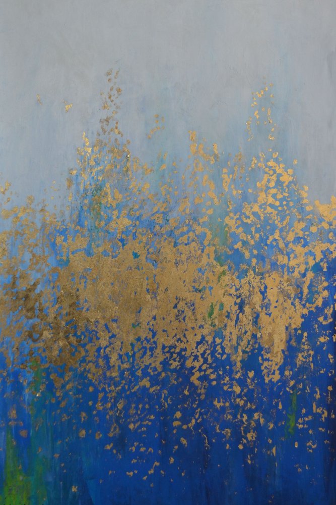 Vagues bleues scintillantes - Natalie Avondet