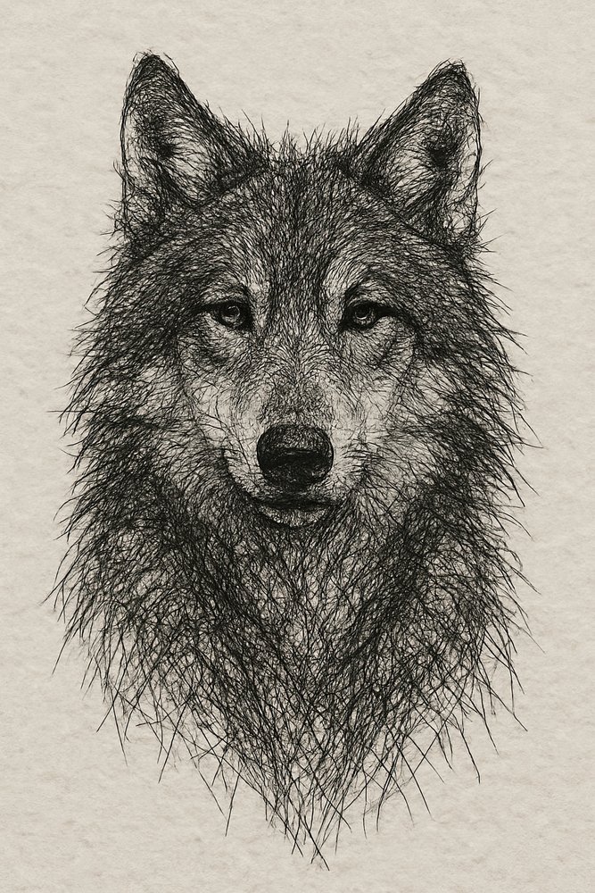 Dessin détaillé d