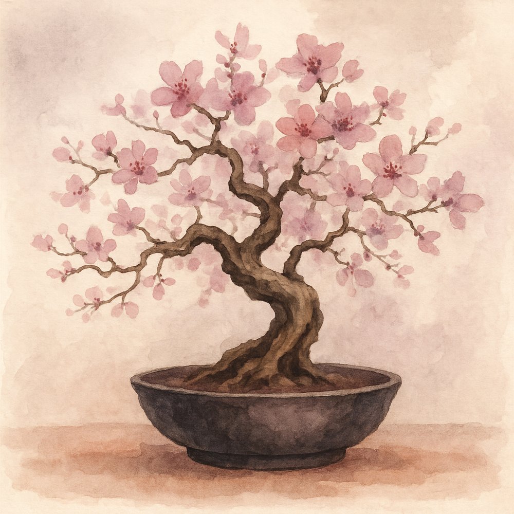 Bonsaï « Pink Cherry » - Natalie Bruns