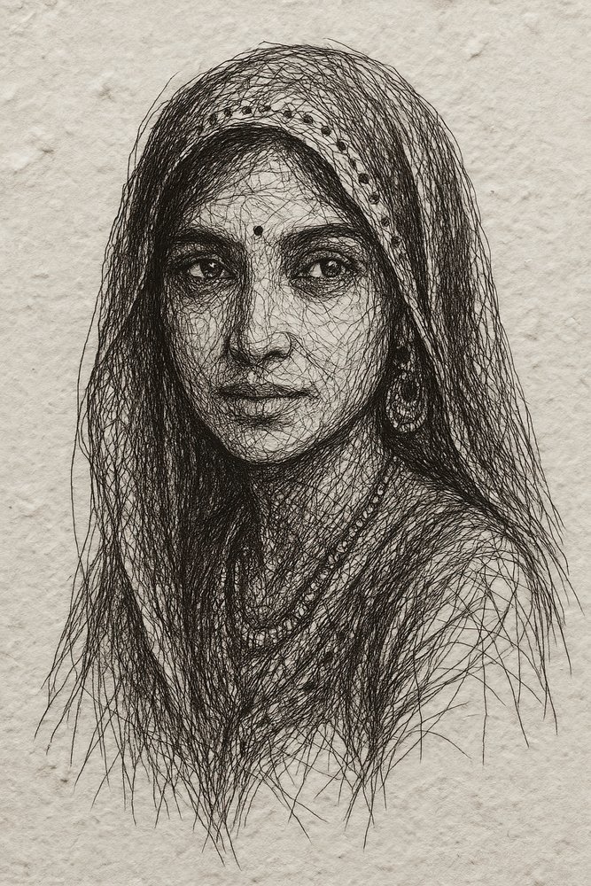 Portrait serein d