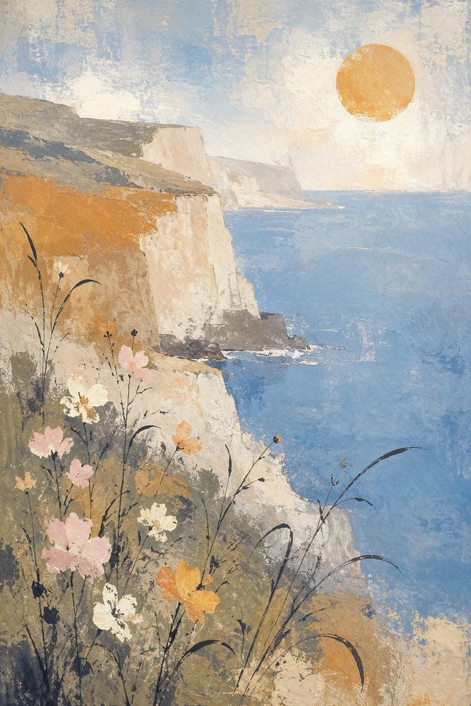 Fleurs du littoral ensoleillé - Natalie Bruns
