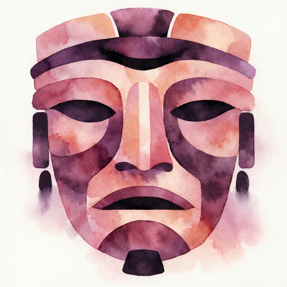 Masque tribal à l