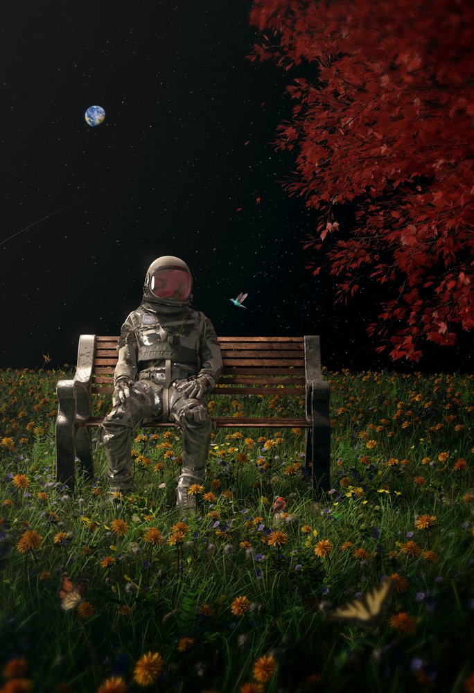 Le jardin spatial de l