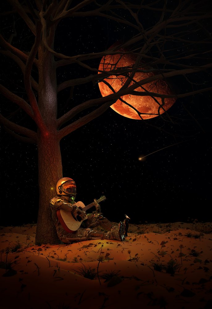 La sérénade de la Lune rouge de l