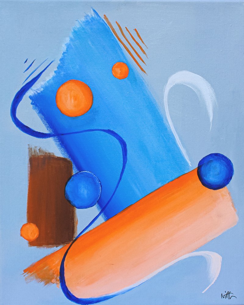 Formes abstraites éclatantes - Nicolas Alsterdal