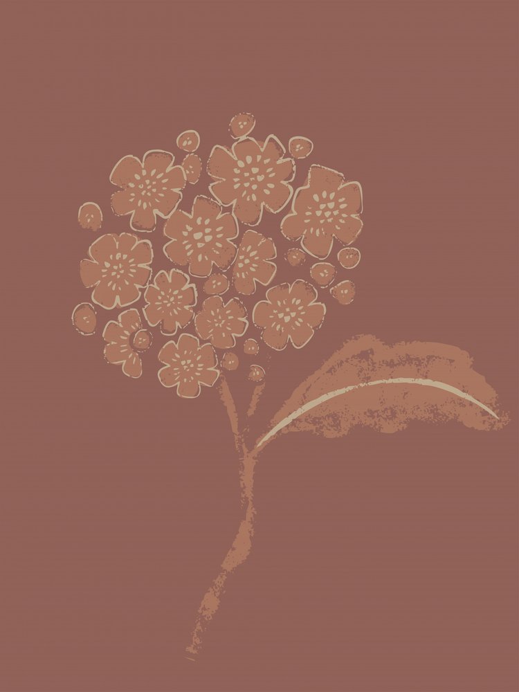 Fleur botanique aux accents terreux - Nikita Jariwala