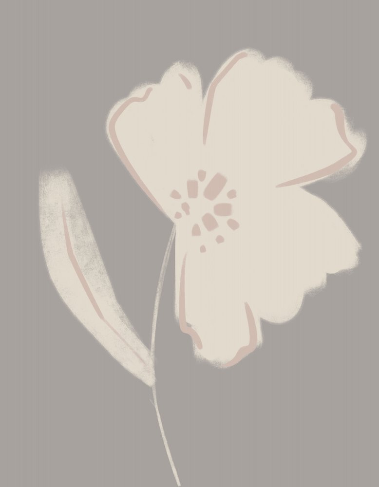 Fleur aux teintes douces - Nikita Jariwala