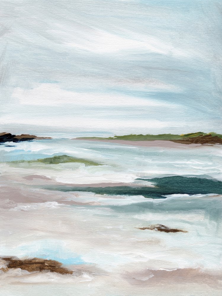 Abstrait côtier serein - Nikita Jariwala