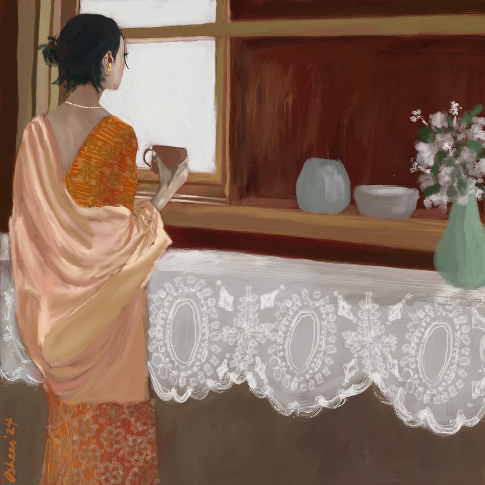 Vue matinale paisible - Osheensgallery