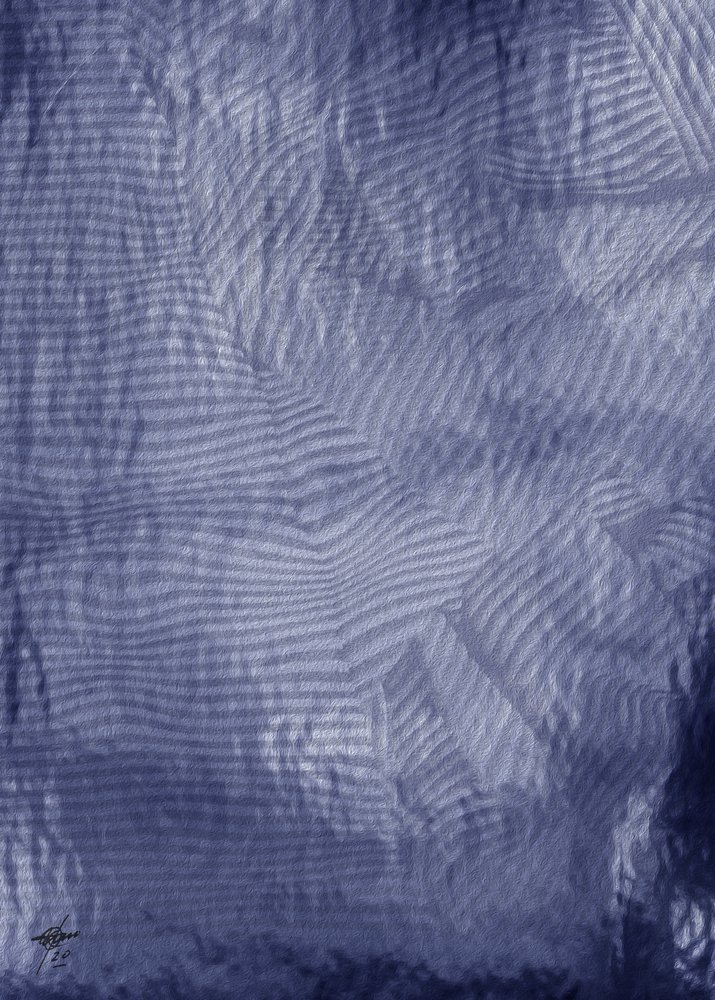 Vagues indigo apaisantes - Osvaldo Russo