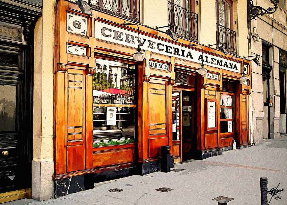 Brasserie allemande de Madrid - Osvaldo Russo