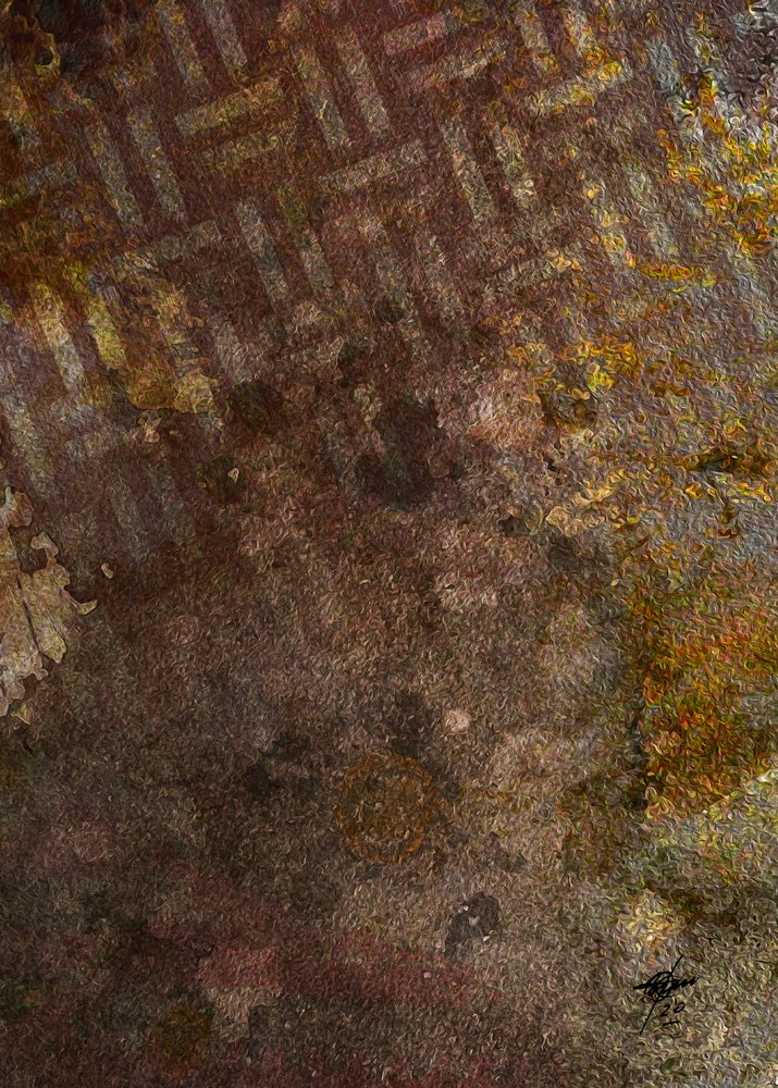 Texture terreuse vieillie - Osvaldo Russo