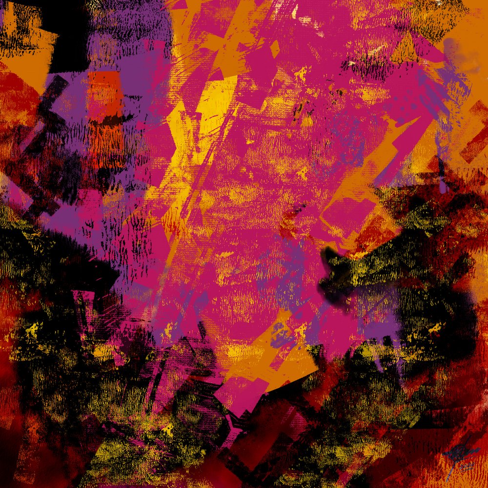 Grunge abstrait et énergique - Osvaldo Russo