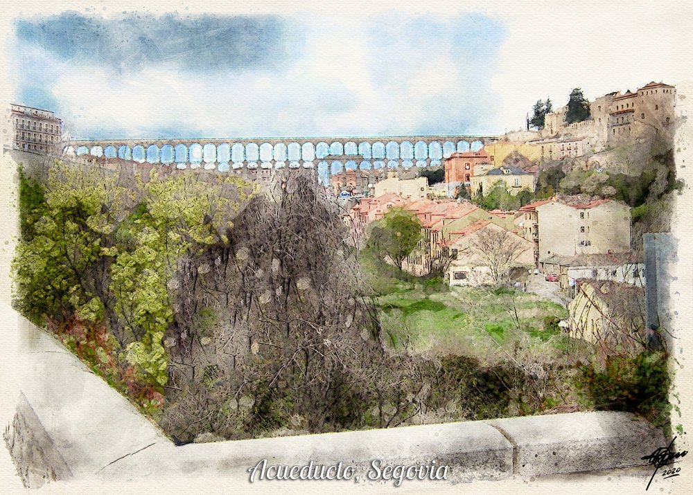 Aqueduc romain de Ségovie - Osvaldo Russo