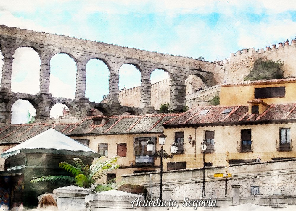 Aqueduc romain de Ségovie - Osvaldo Russo