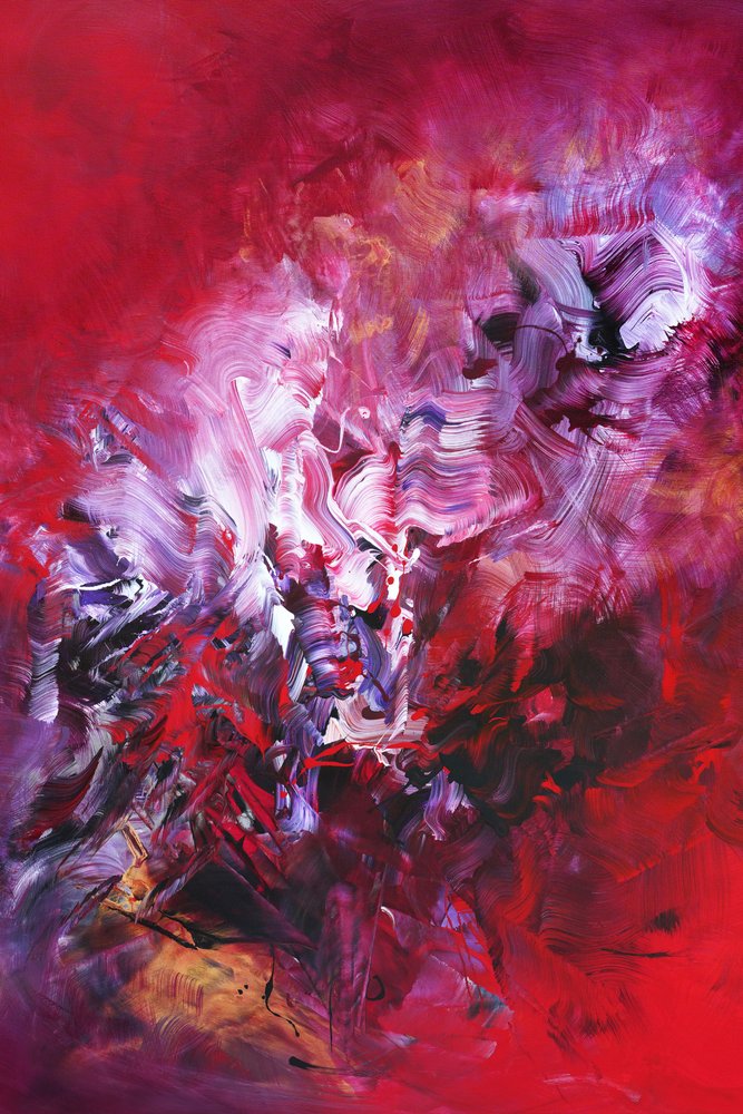 Mouvement abstrait dynamique - Paresh Nrshinga FRSA