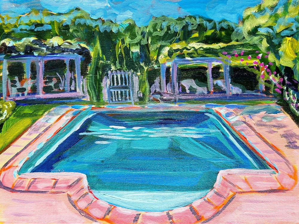 Piscine Sunny Garden - Pauline Wegman | Key and Sea Creative