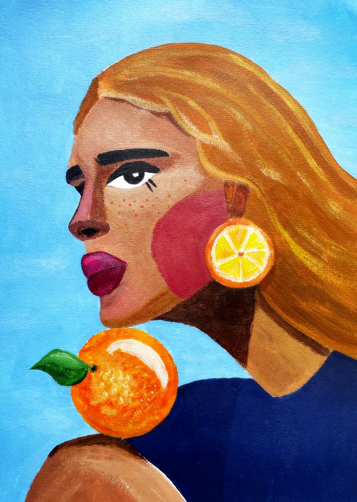 La femme à l