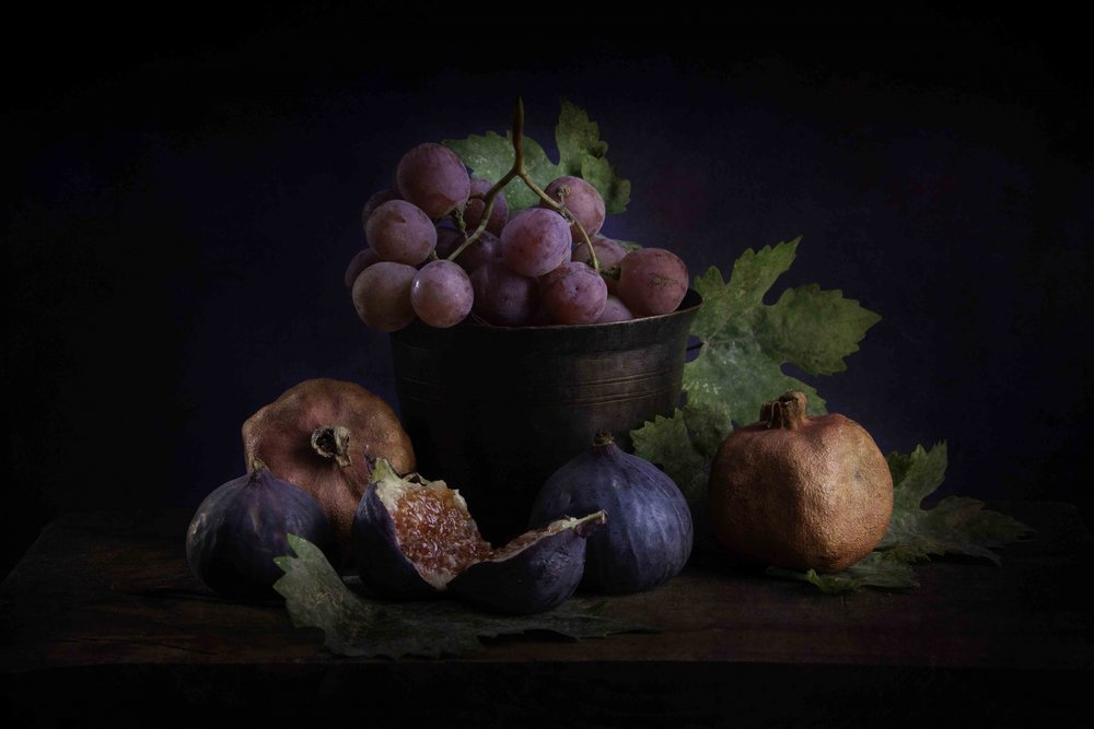 Nature morte aux fruits somptueuse - Ramiz Sahin