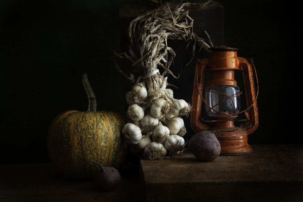 Nature morte « Récolte rustique » - Ramiz Sahin