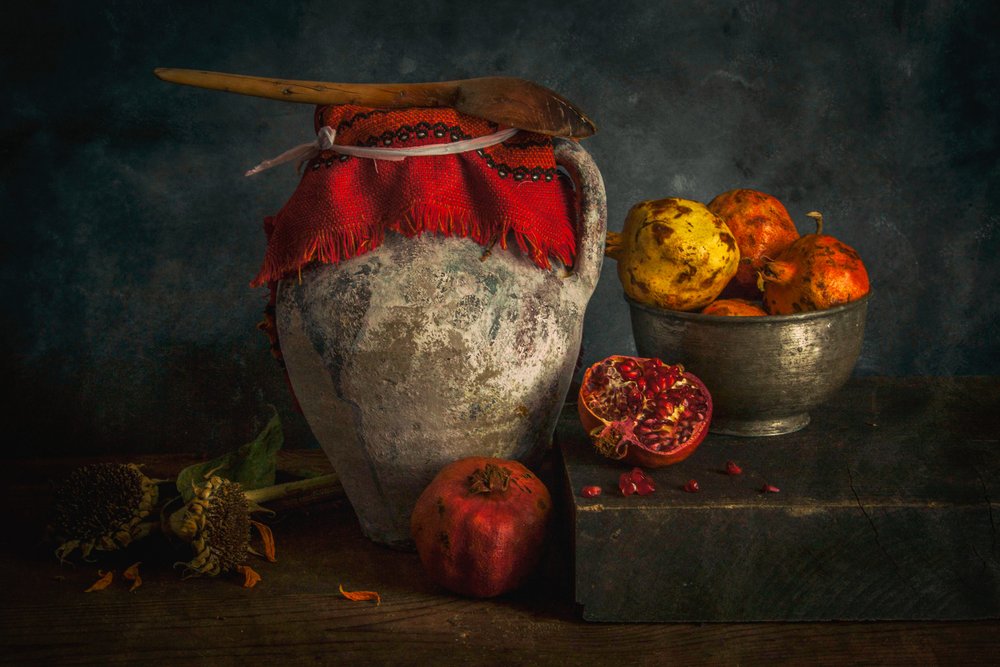 Nature morte « Récolte rustique » - Ramiz Sahin