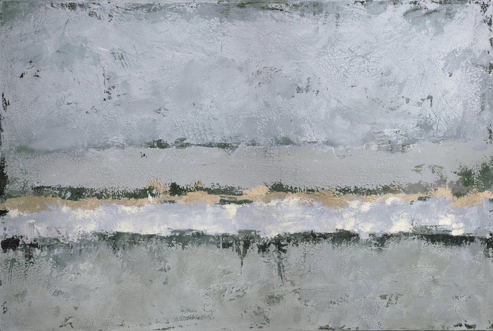 Horizon abstrait et serein - Renate Holzner