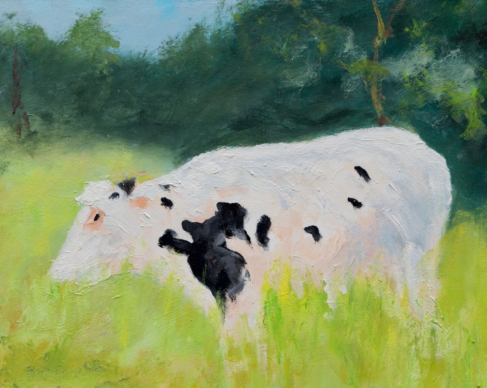La prairie de la vache tachetée - Richard Gombar